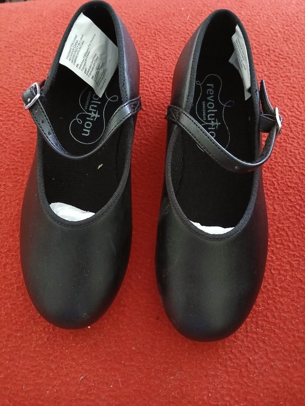 Revolution U-Shell Tap Shoes Black Size 4.5A